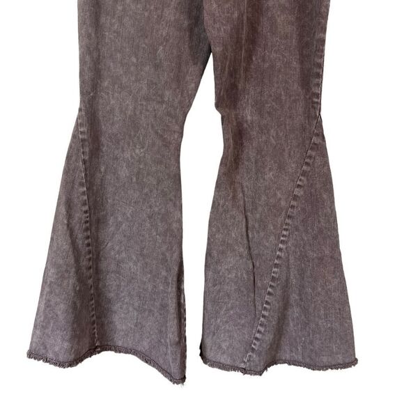 VERSONA Modern Flare Brown Wash Boho Western Jeans - Picture 12 of 13